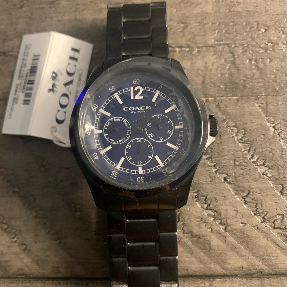 Coach Ionic Plated Black Watch